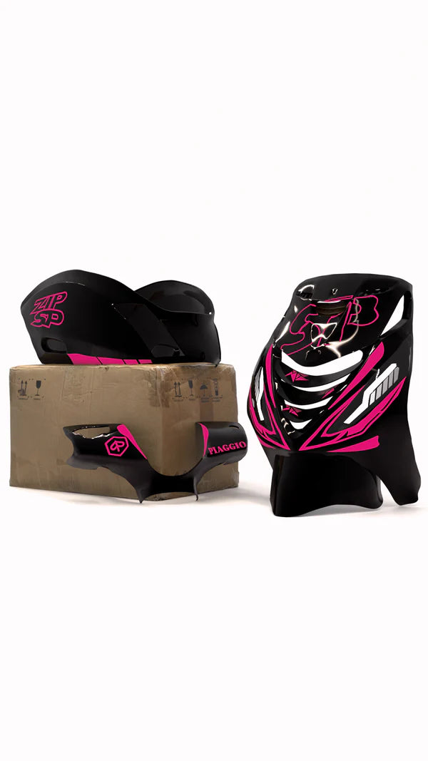 Fracture | Stickerset Piaggio Zip