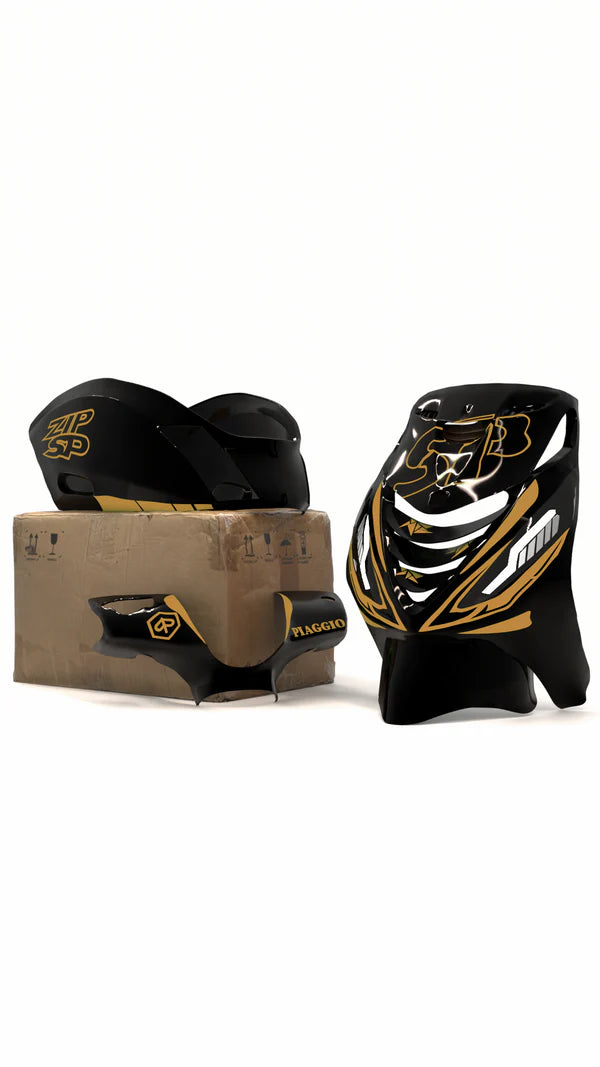Fracture | Stickerset Piaggio Zip