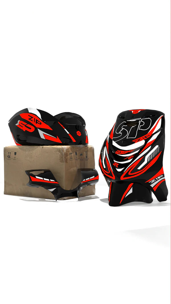 Midnight Ride - Stickerset Piaggio Zip