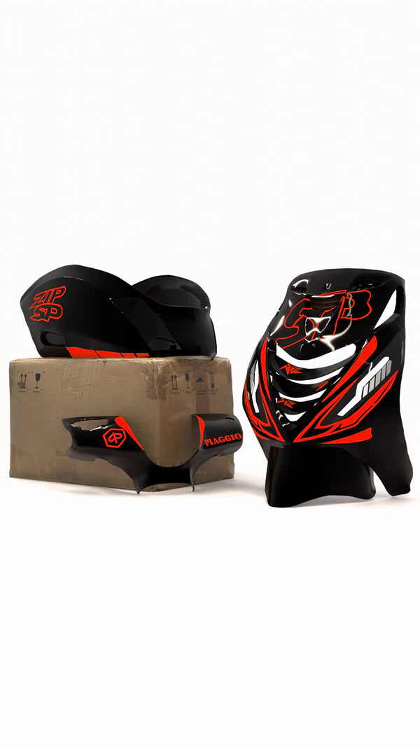 Fracture | Stickerset Piaggio Zip