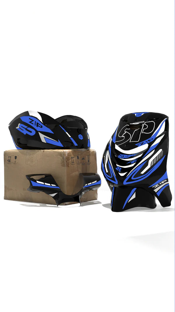 Midnight Ride - Stickerset Piaggio Zip