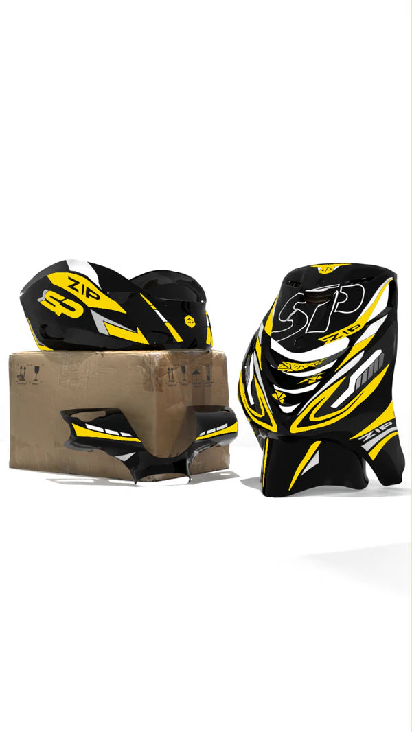 Midnight Ride - Stickerset Piaggio Zip