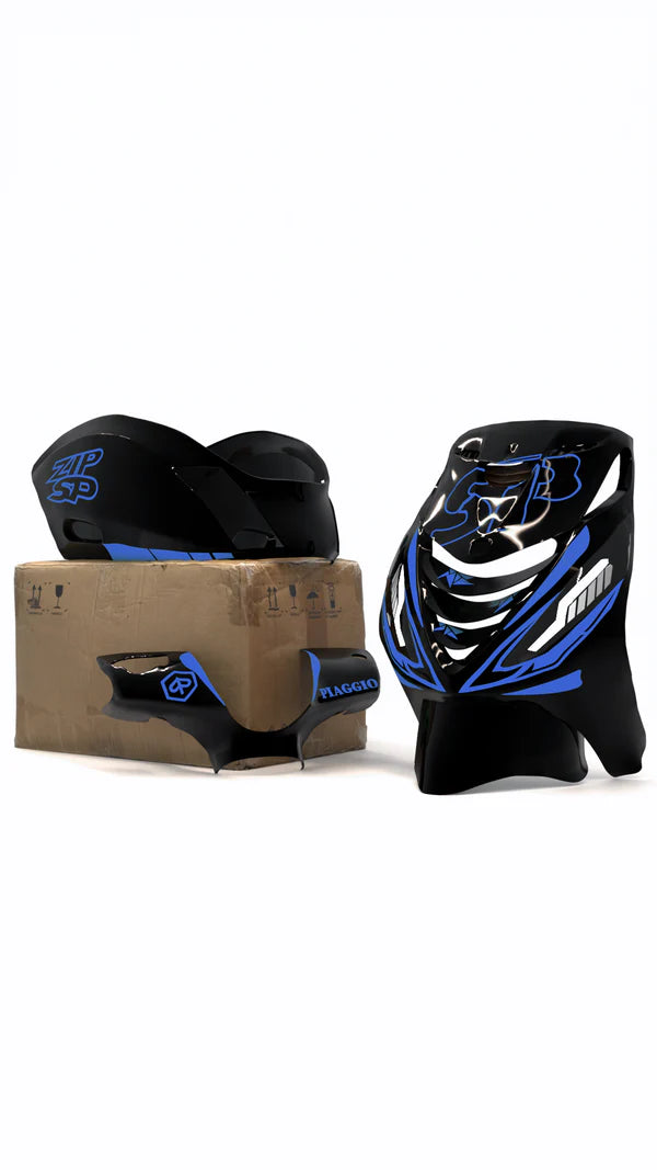 Fracture | Stickerset Piaggio Zip