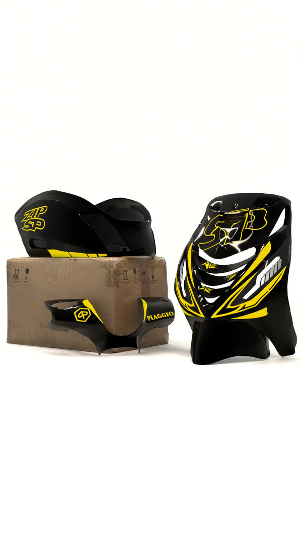 Fracture | Stickerset Piaggio Zip