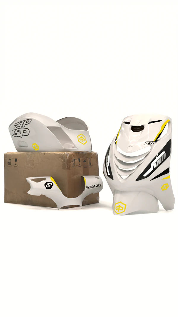 SP Design Minimalistisch - Stickerset Piaggio Zip