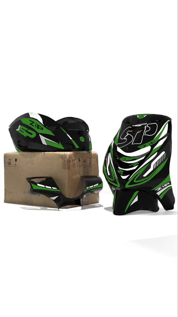 Midnight Ride - Stickerset Piaggio Zip