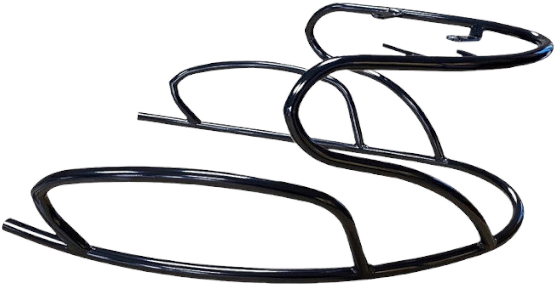 Achtervalbeugel Piaggio Zip Glans Zwart