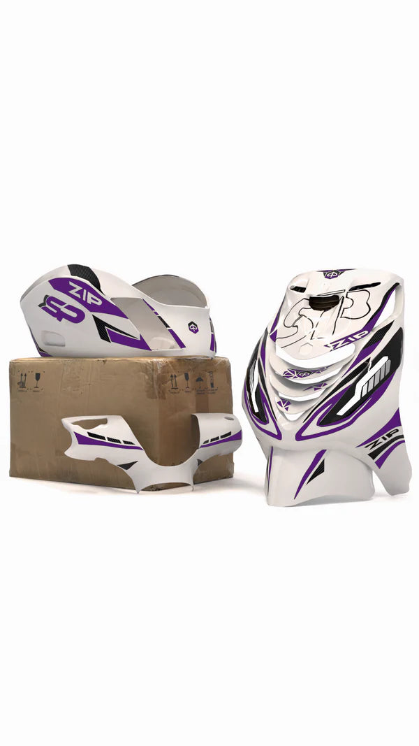 Midnight Ride - Stickerset Piaggio Zip