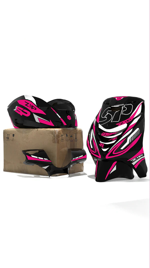 Midnight Ride - Stickerset Piaggio Zip