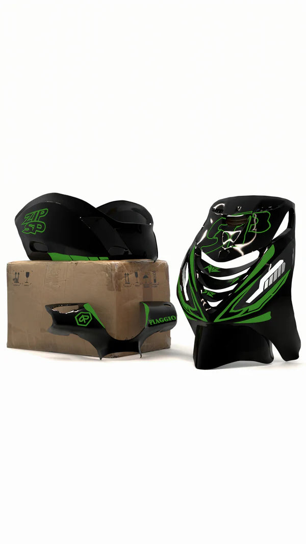 Fracture | Stickerset Piaggio Zip