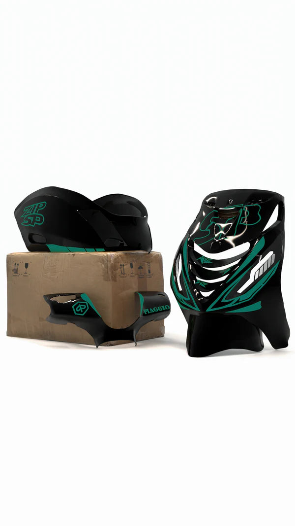 Fracture | Stickerset Piaggio Zip