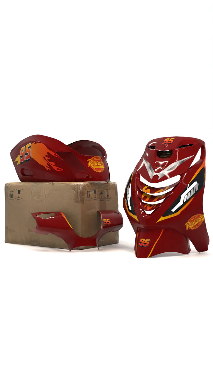 Lightning Mc Queen  | Stickerset Piaggio Zip