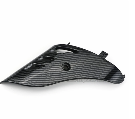 Carbon Beschermkapje voorvork Vespa