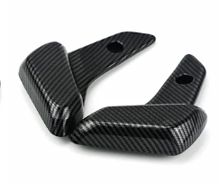 Carbon achterpassagier voetstap Vespa
