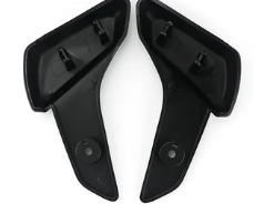 Carbon achterpassagier voetstap Vespa