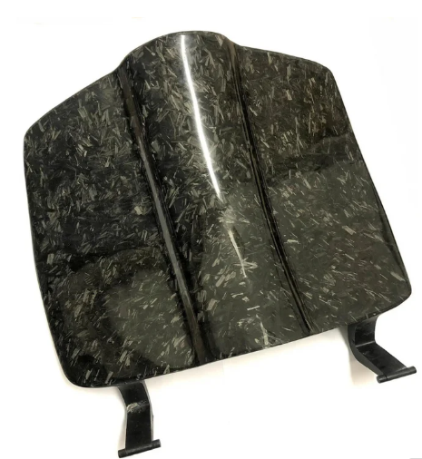 Forged Carbon Beenschildklep Vespa