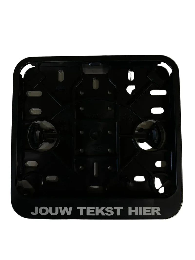 Wegklapkenteken Scooter / Motor ( inclusief houder , eigen tekst )