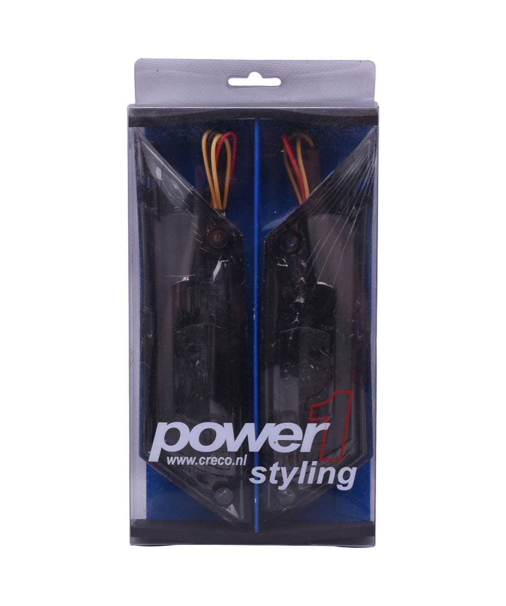 RAW-set Achter LED Power 1 Titanium Tube | Piaggio Zip