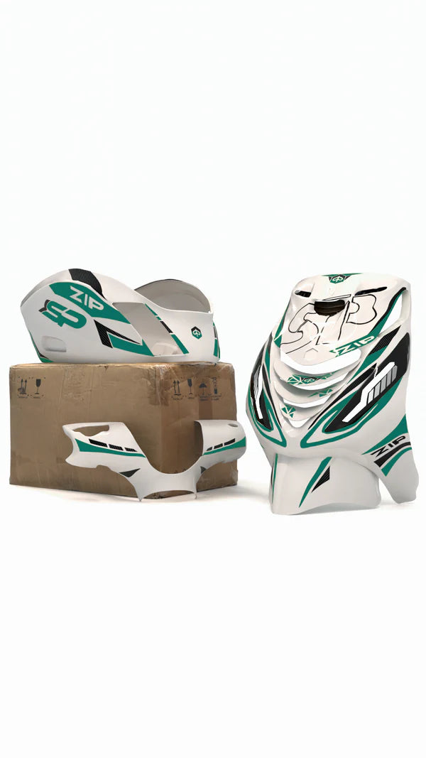 Midnight Ride - Stickerset Piaggio Zip