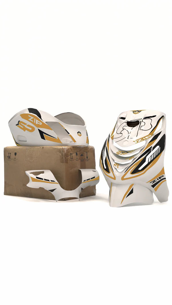 Midnight Ride - Stickerset Piaggio Zip
