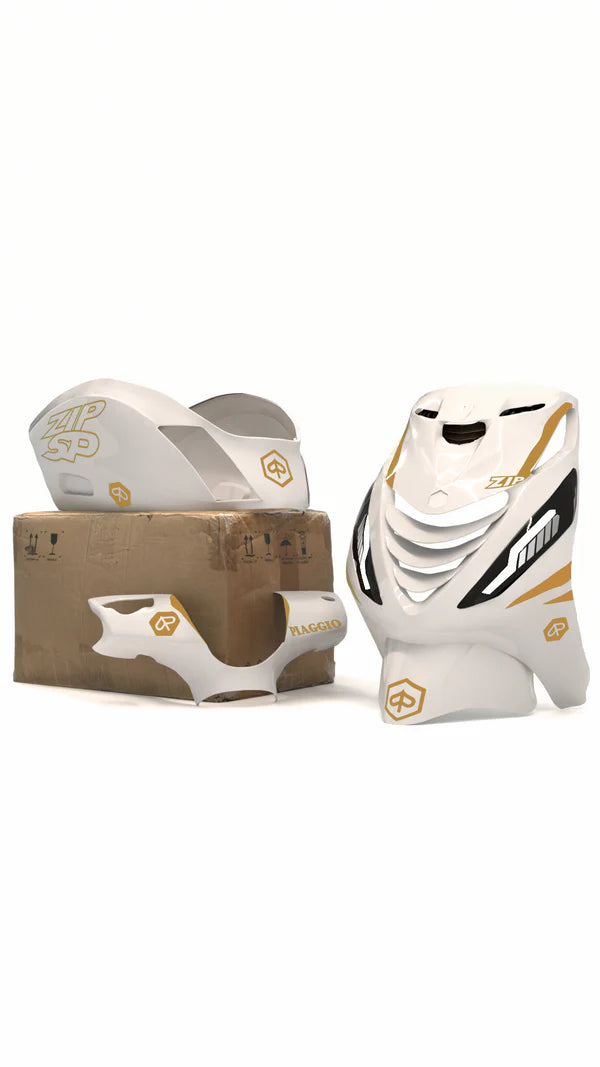 SP Design Minimalistisch - Stickerset Piaggio Zip