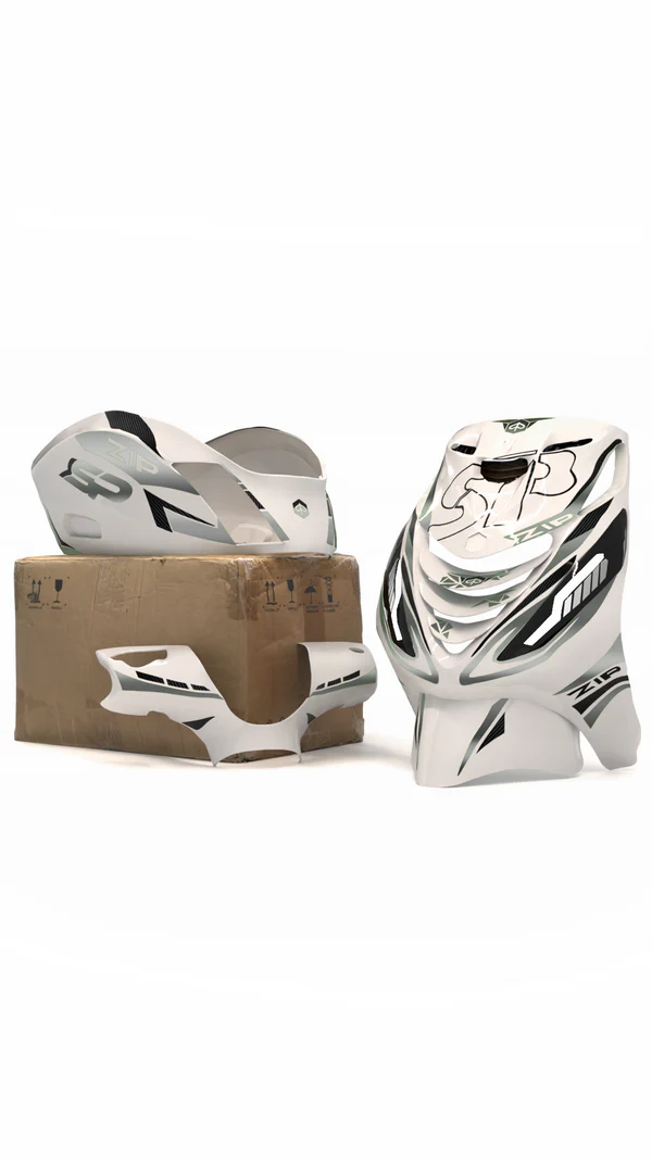 Midnight Ride - Stickerset Piaggio Zip