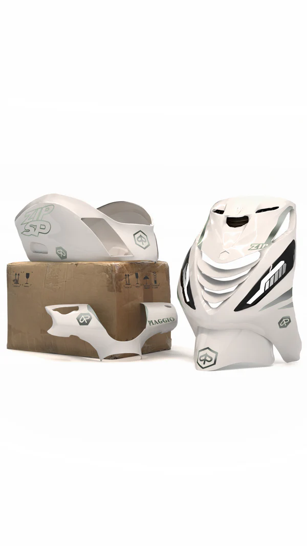 SP Design Minimalistisch - Stickerset Piaggio Zip