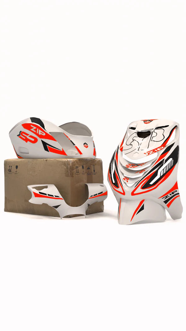 Midnight Ride - Stickerset Piaggio Zip