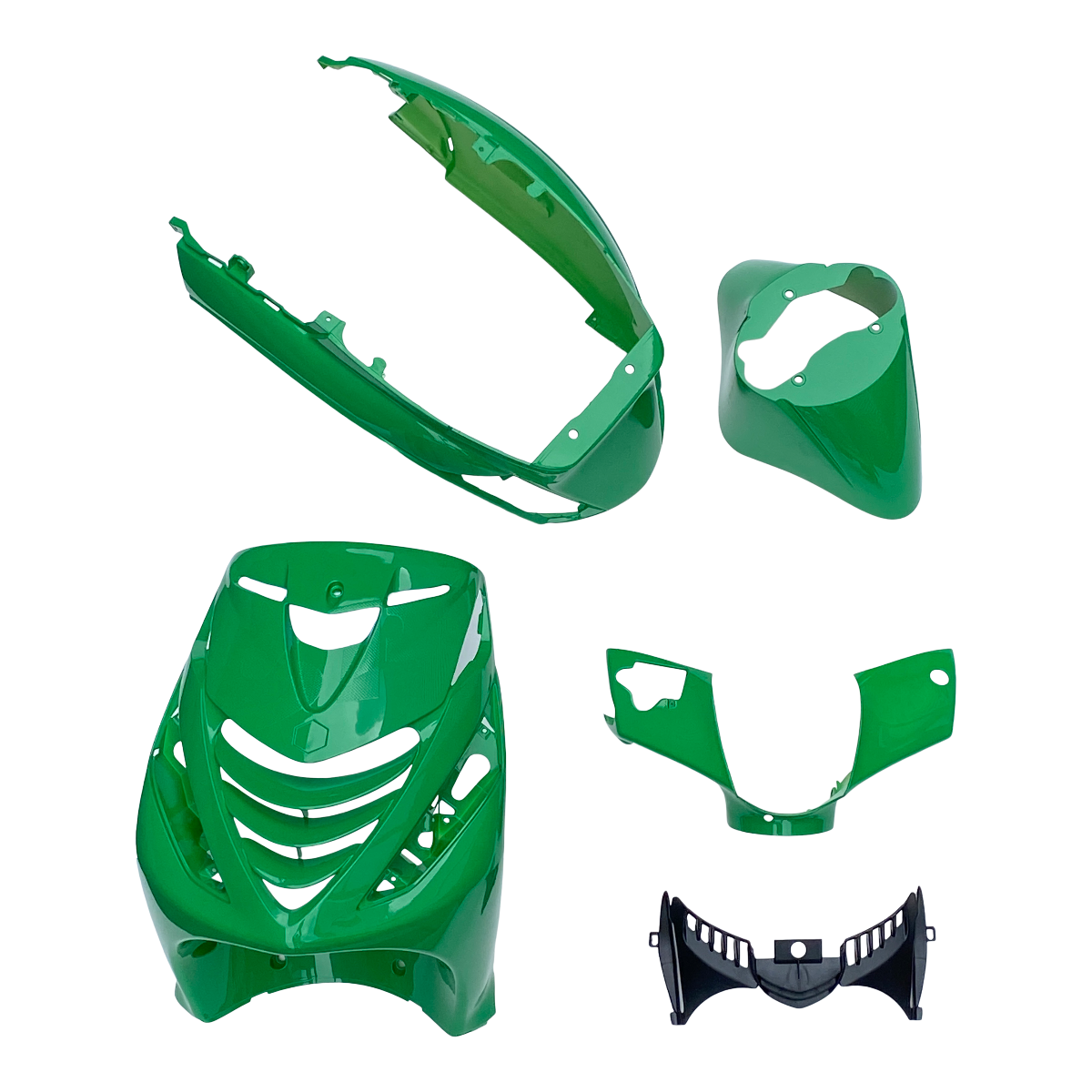 Kappenset Porsche Python Green Glans | Piaggio Zip / Zip SP