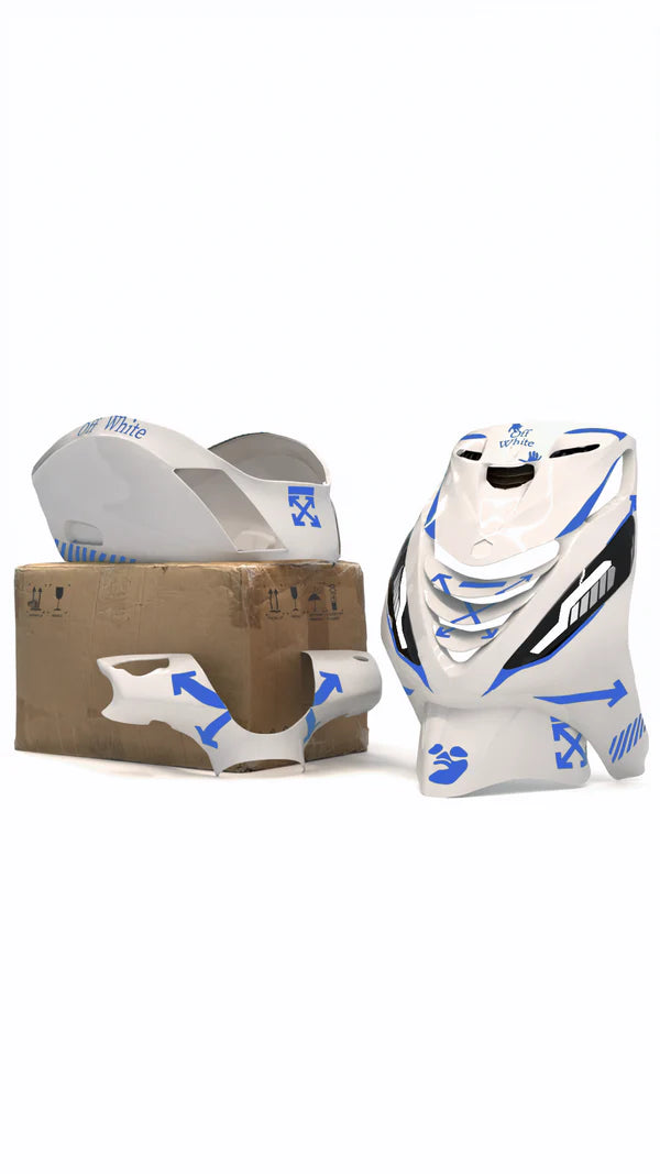 Off White |  Stickerset Piaggio Zip
