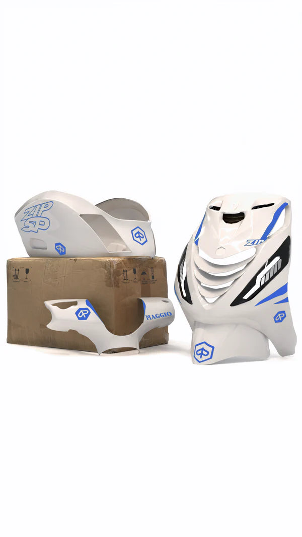 SP Design Minimalistisch - Stickerset Piaggio Zip