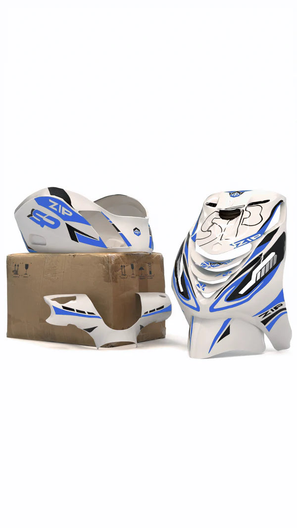Midnight Ride - Stickerset Piaggio Zip