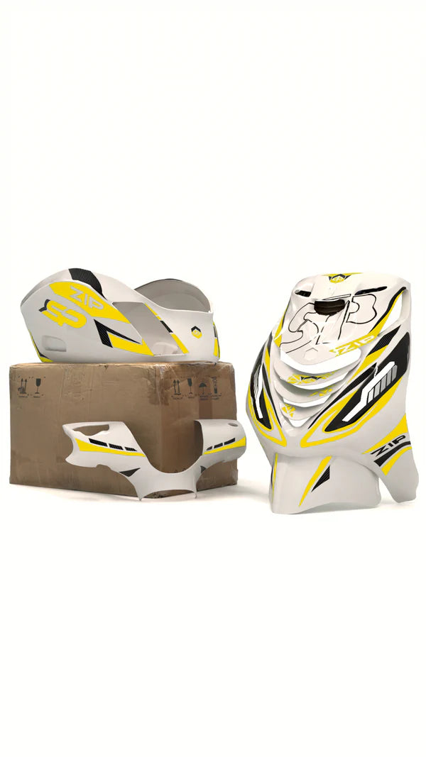 Midnight Ride - Stickerset Piaggio Zip