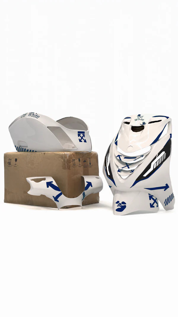 Off White |  Stickerset Piaggio Zip