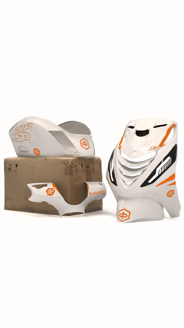 SP Design Minimalistisch - Stickerset Piaggio Zip