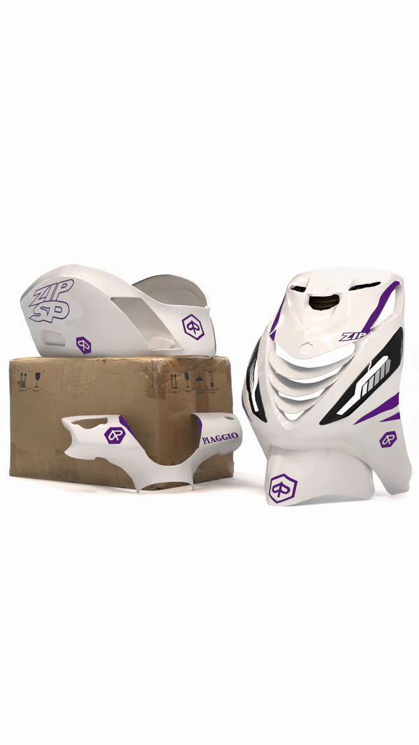 SP Design Minimalistisch - Stickerset Piaggio Zip