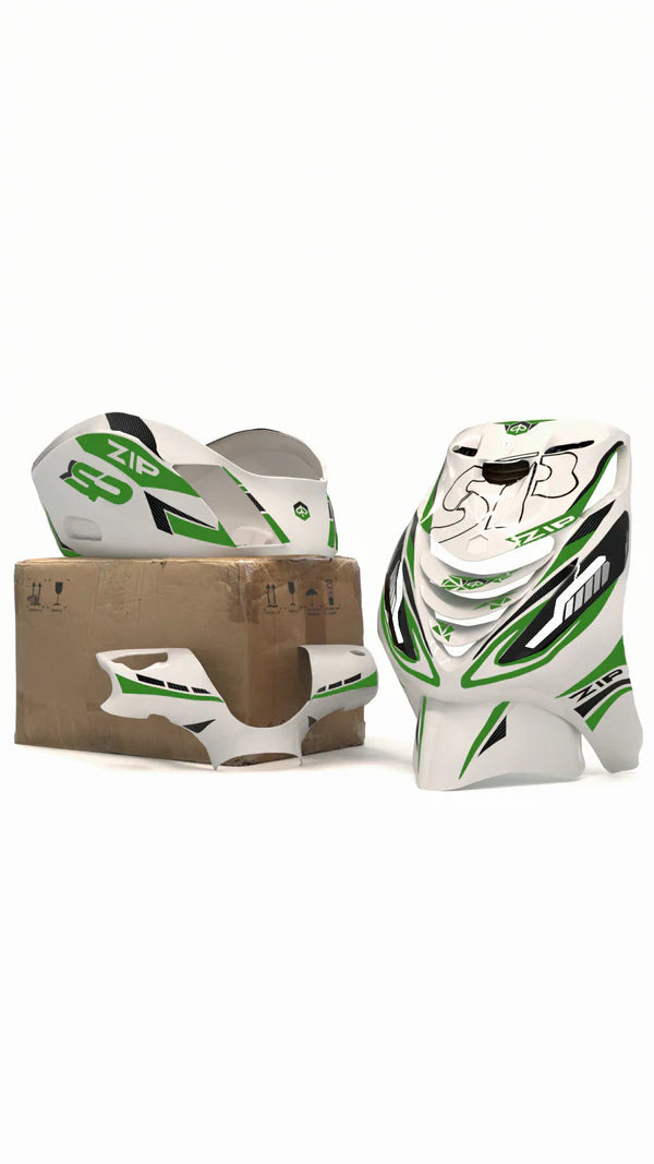 Midnight Ride - Stickerset Piaggio Zip