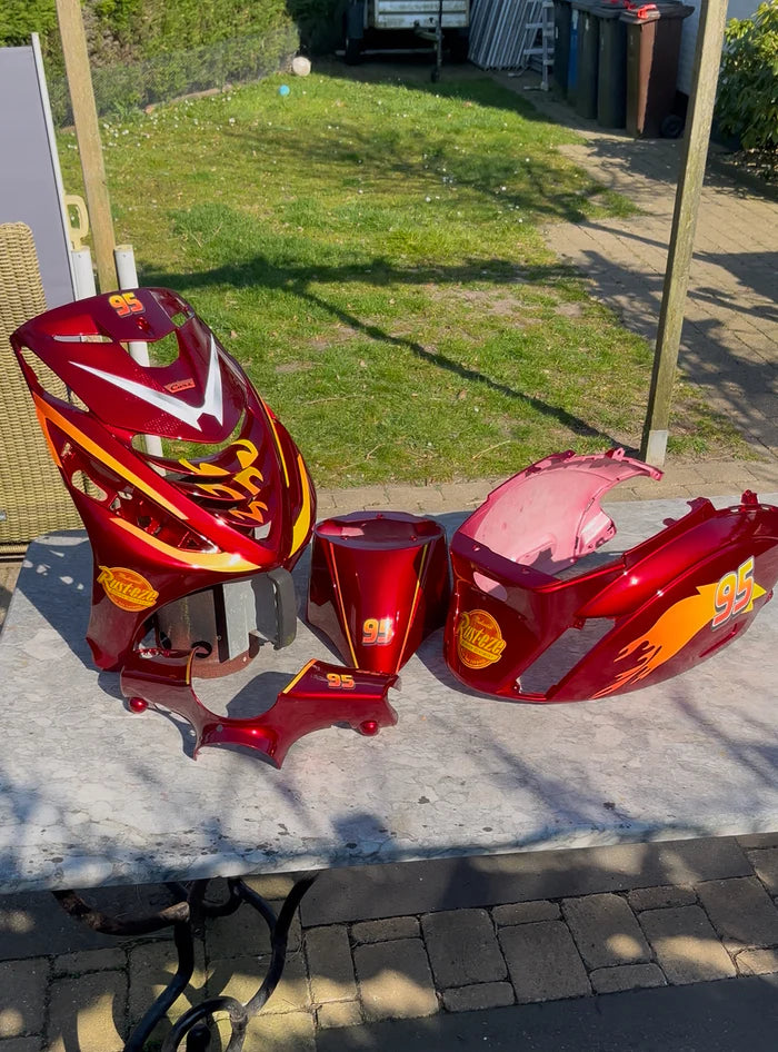 Lightning Mc Queen  | Stickerset Piaggio Zip