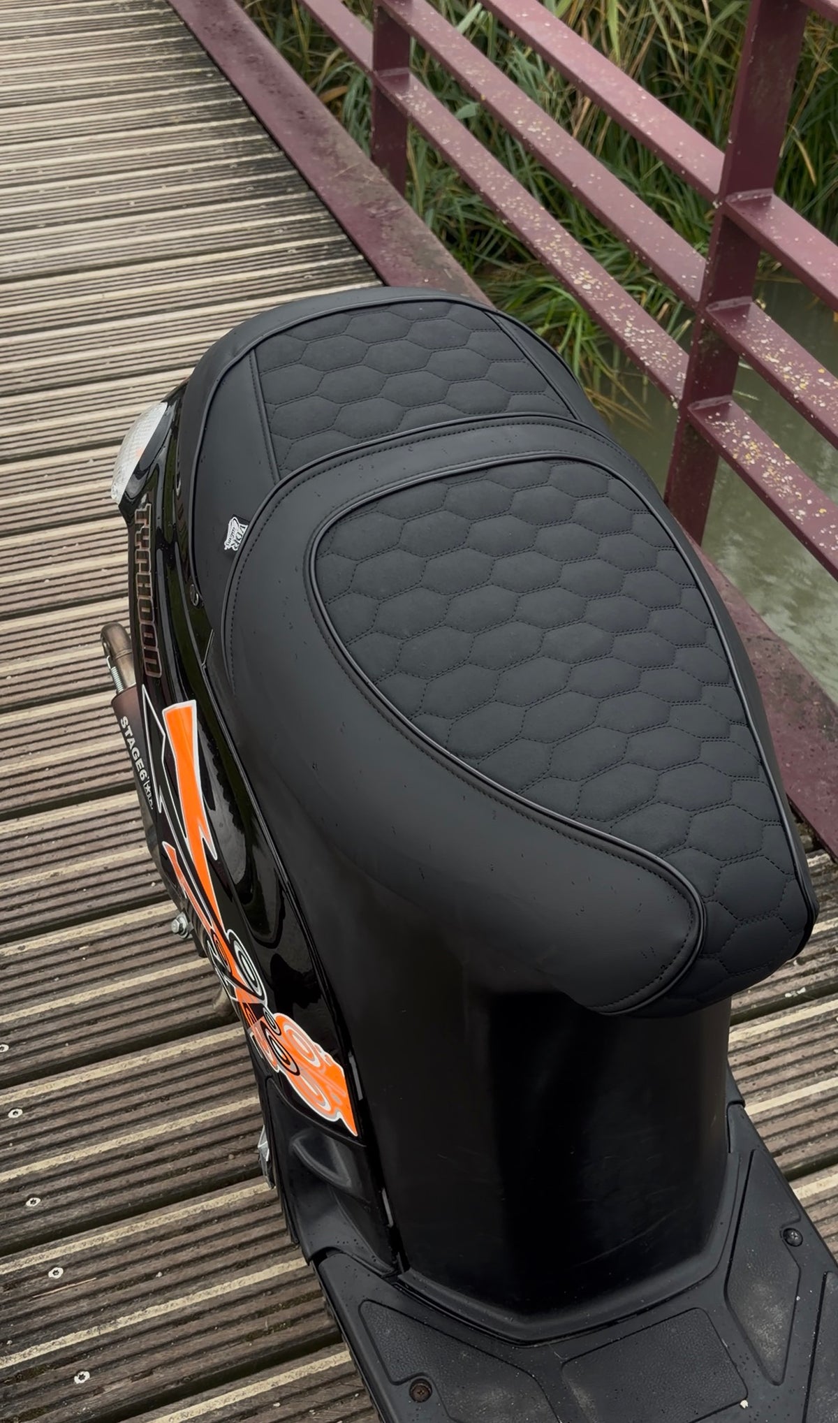 Zadelhoes Piaggio Typhoon t/m 2008 | Duo RS