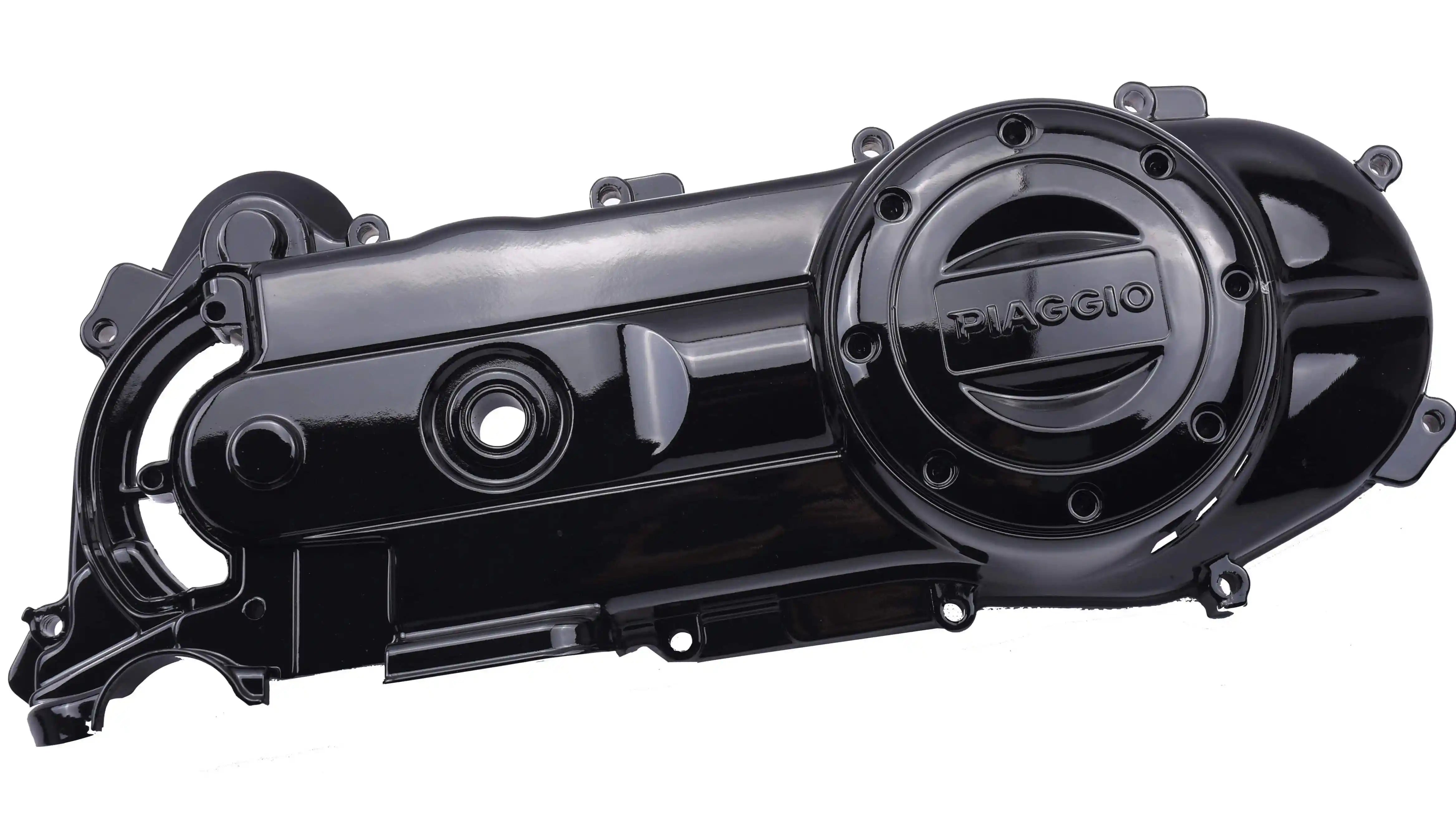 Vespa / Piaggio 4T 10 inch carterdeksel | Mat / Glans zwart.