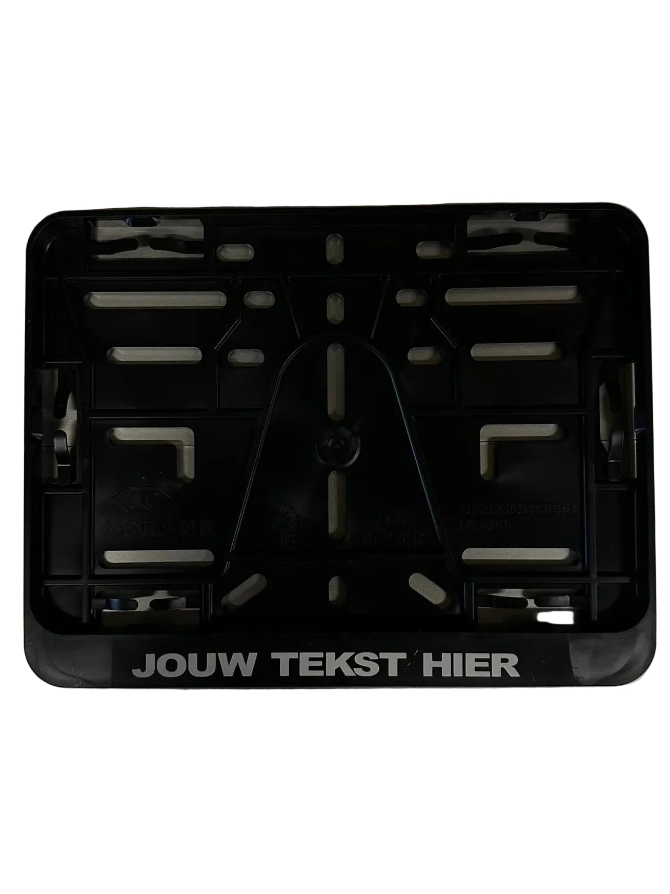 EIGEN TEKST - Kentekenplaathouder ( Motor )