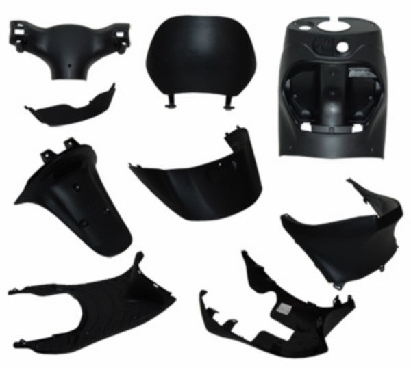 Binnenkappenset Zwart | Piaggio Zip 2000 / Zip SP